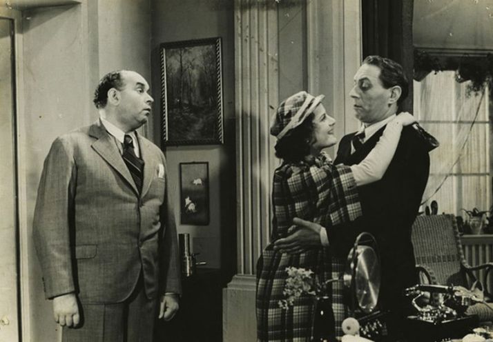 Scene from the Hungarian film "Márciusi mese," released in 1934. Public domain image.